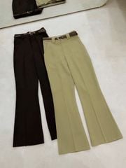 KS1134 - QUẦN DÀI ỐNG LOE MÀU ĐEN (QUẦN LẺ - KHÔNG KÈM NỊT)