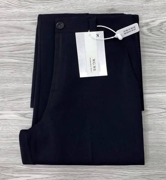 KS1134 - QUẦN DÀI ỐNG LOE MÀU ĐEN (QUẦN LẺ - KHÔNG KÈM NỊT)