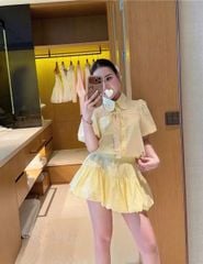 VGU0990 - SET VÀNG PHỐI NƠ REN