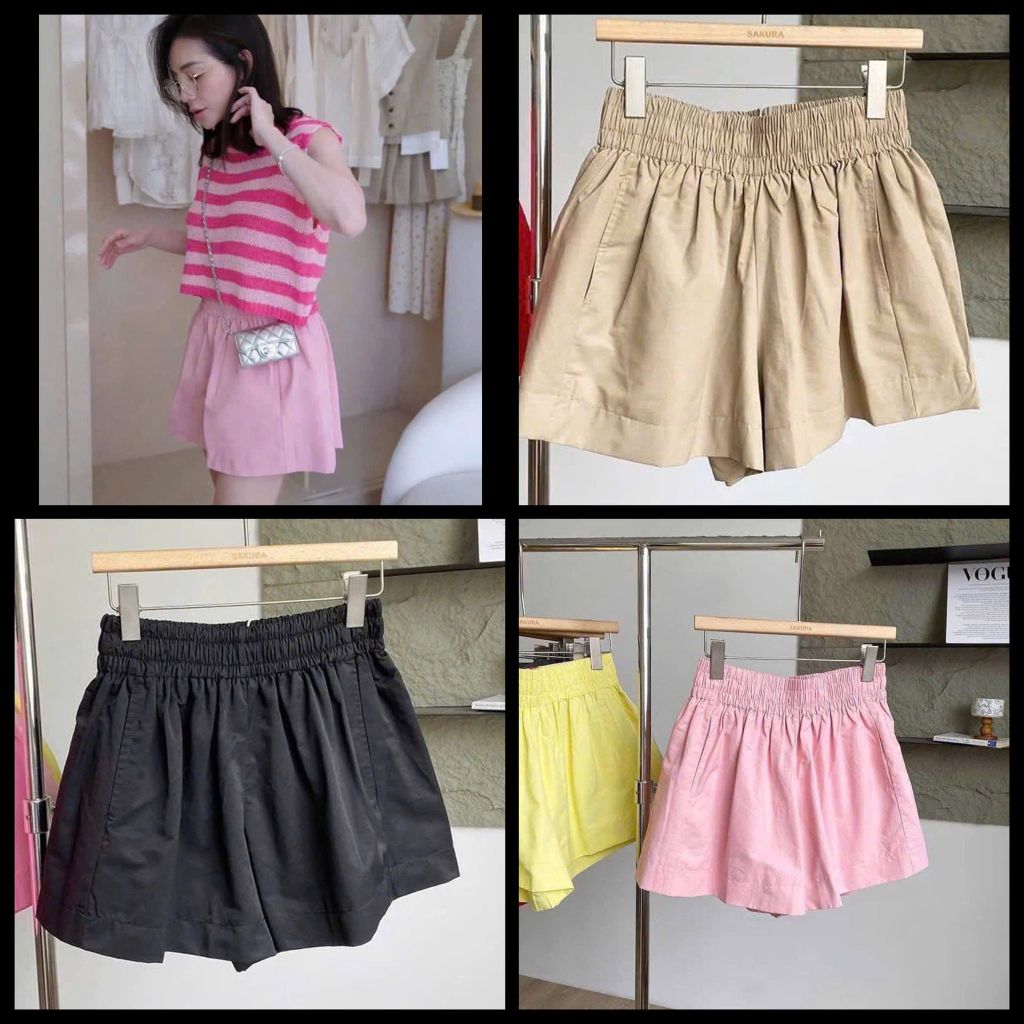 VGU1025 - QUẦN SHORT - MÀU NÂU (QUẦN LẺ)