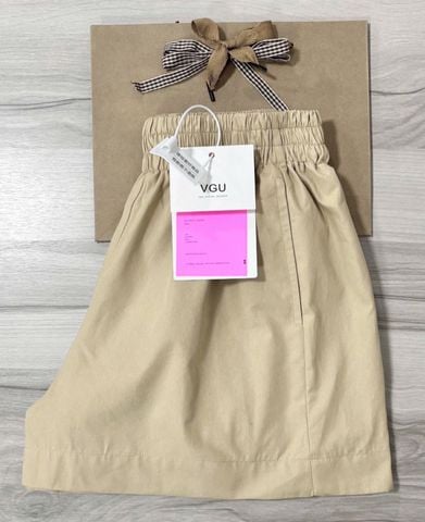 VGU1025 - QUẦN SHORT - MÀU NÂU (QUẦN LẺ)
