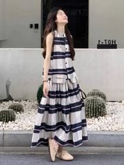 VGU1023 - SET SÁT NÁCH SỌC NGANG KÈM TAG