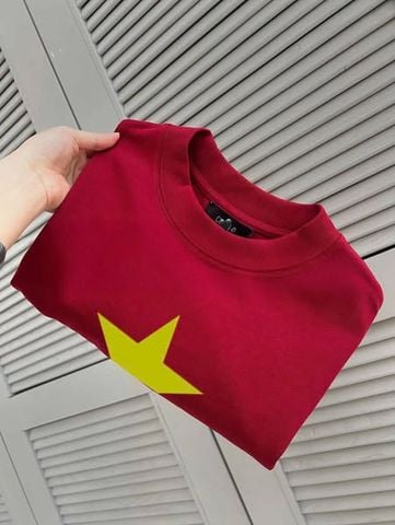 VGU1040 - ÁO THUN VIETNAM ĐỎ SAO VÀNG