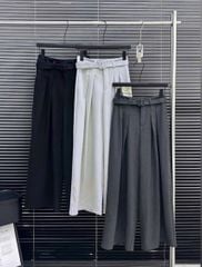 VGU1083 - QUẦN DÀI ỐNG RỘNG - MÀU BE (KÈM NỊT)