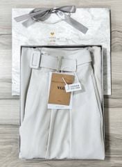 VGU1083 - QUẦN DÀI ỐNG RỘNG - MÀU BE (KÈM NỊT)