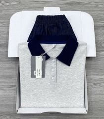 KS1197 - SET ÁO THUN XÁM + QUẦN SHORT