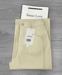 TB9135 - QUẦN DÀI ỐNG RỘNG - MÀU DA (KHÔNG KÈM NỊT) - Q.LẺ