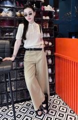 TB9135 - QUẦN DÀI ỐNG RỘNG - MÀU DA (KHÔNG KÈM NỊT) - Q.LẺ