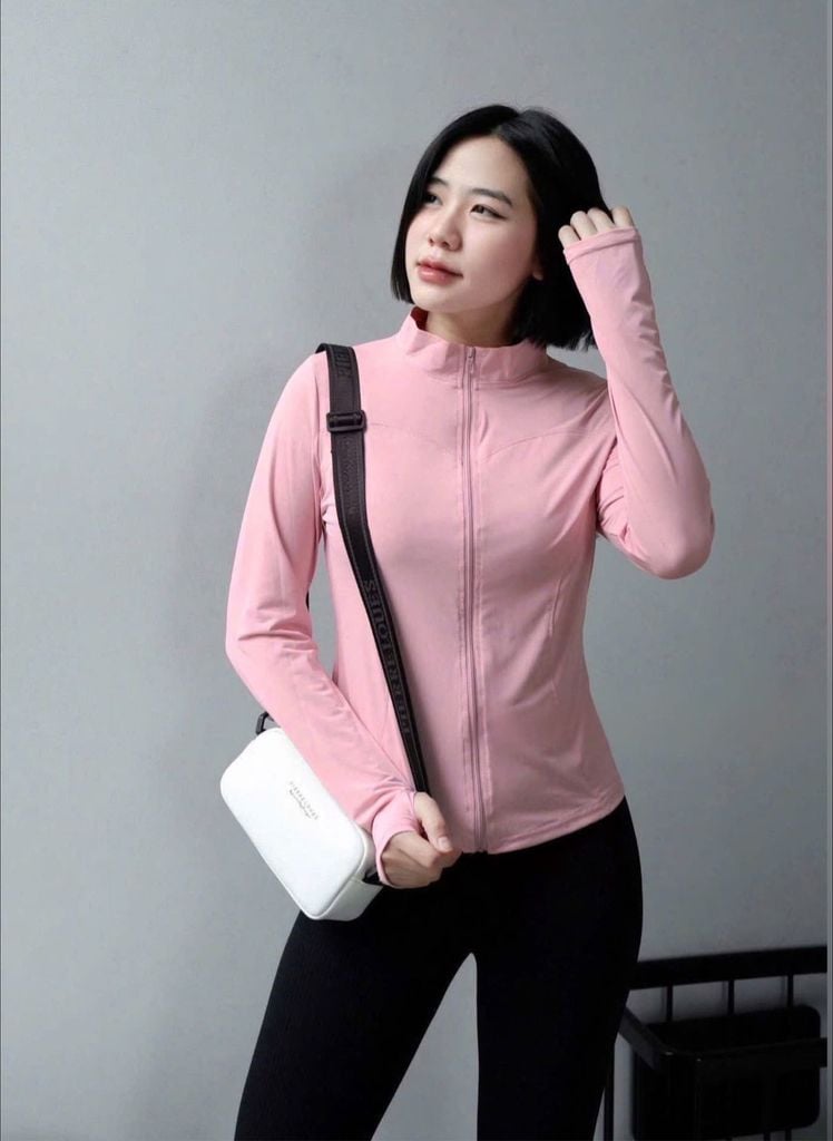 VGU1299 - ÁO KHOÁC BODY - MÀU HỒNG