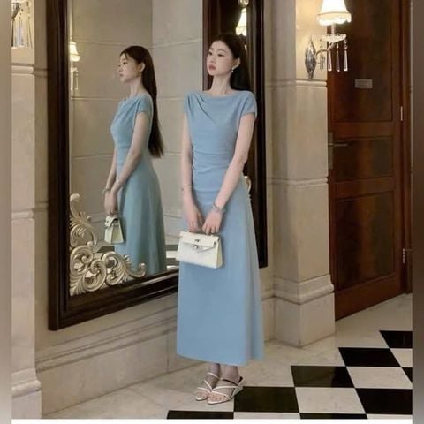 VGU1327 - ĐẦM DÀI XANH