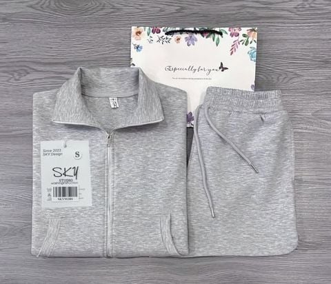 SKY9138 - SET THỂ THAO SỐ 24 - MÀU XÁM (KHÔNG KÈM ÁO TRONG)