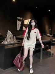 SKY9220 - SET THỂ THAO RED (KEM VIỀN ĐỎ)