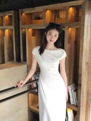 VGU1328 - ĐẦM DÀI TRẮNG