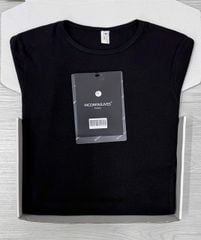 TQ4596 - ÁO THUN BODY BASIC ĐEN (ÁO LẺ)