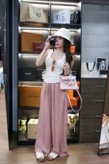 SKY9295 - SET ÁO THUN 3 LỖ + QUẦN DÀI HỒNG