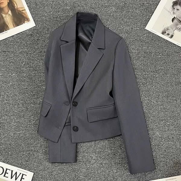 KS1318 - ÁO KHOÁC VEST XÁM (LẺ)