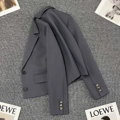 KS1318 - ÁO KHOÁC VEST XÁM (LẺ)