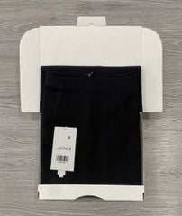 TB9339 - CHÂN VÁY BASIC ĐEN (VÁY LẺ)