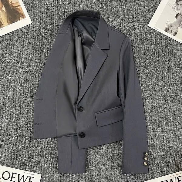 KS1318 - ÁO KHOÁC VEST XÁM (LẺ)