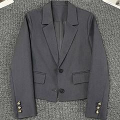 KS1318 - ÁO KHOÁC VEST XÁM (LẺ)