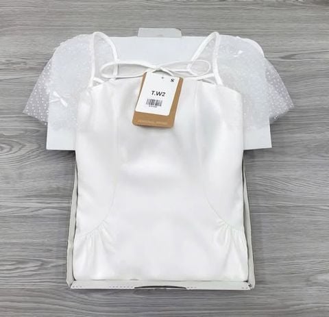 KS1336 - ĐẦM NGẮN CÁNH TIÊN TRẮNG