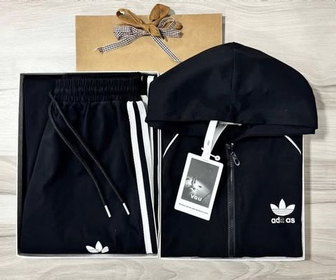 VGU1471 - SET THỂ THAO PHỐI SỌC CÓ NÓN ĐEN (KHÔNG KÈM ÁO TRONG)