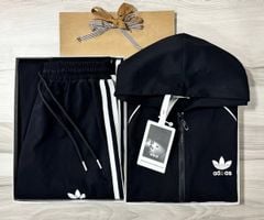 VGU1471 - SET THỂ THAO PHỐI SỌC CÓ NÓN ĐEN (KHÔNG KÈM ÁO TRONG)