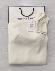 TB5863 - ĐẦM NGẮN TRỄ VAI ĐÍNH NƠ (KEM)