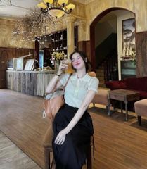 TQ4622 - QUẦN DÀI PHỐI LY KÈM DÂY ĐEN (QUẦN LẺ)