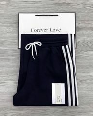 KS1399 - QUẦN DÀI CHẠY SỌC - ĐEN (Q.LẺ)