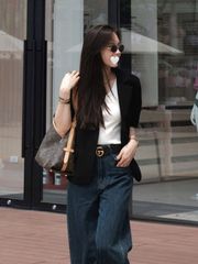 KS1391 - ÁO VEST TAY NGẮN - ĐEN (ÁO LẺ)