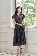 VGU1555 - SET ÁO - CHÂN VÁY DÀI  ( HÌNH ẢNH SÀN)