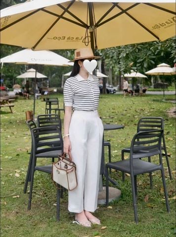 VGU1633 - QUẦN TÂY DÀI TRẮNG (Q.LẺ - KHÔNG KÈM NỊT)