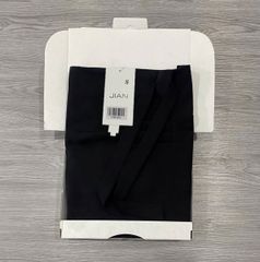 TB9439 - CHÂN VÁY DÀI THẮT DÂY EO - ĐEN (V.LẺ)