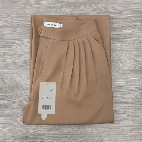 TB9256 - QUẦN DÀI PHỐI LY - NÂU (Q.LẺ)