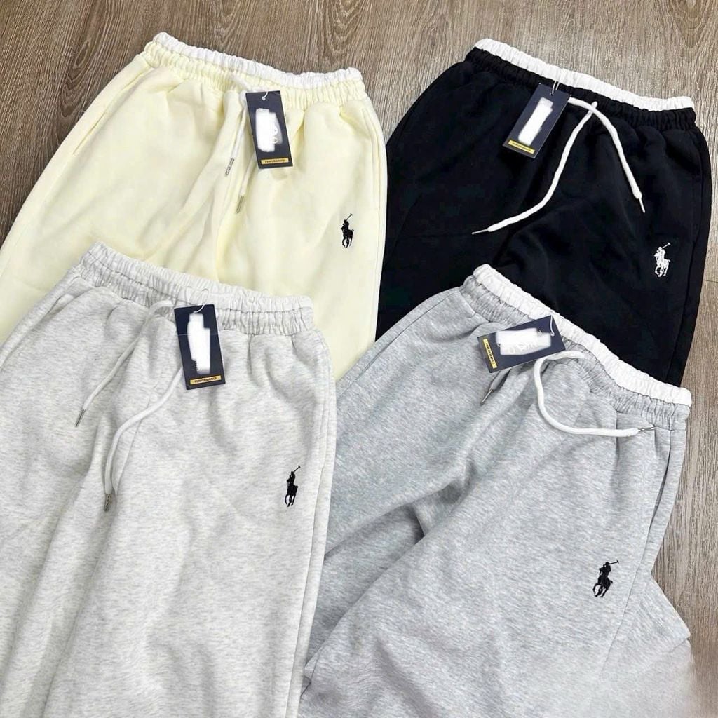 VGU1519 - QUẦN DÀI THÊU NGỰA - KEM VÀNG (LẺ)