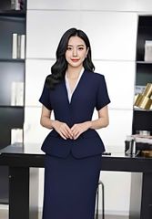 VGU1662 - SET CÔNG SỞ CC XANH ĐEN - KÈM KHĂN