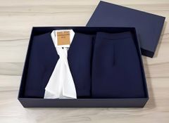 VGU1662 - SET CÔNG SỞ CC XANH ĐEN - KÈM KHĂN