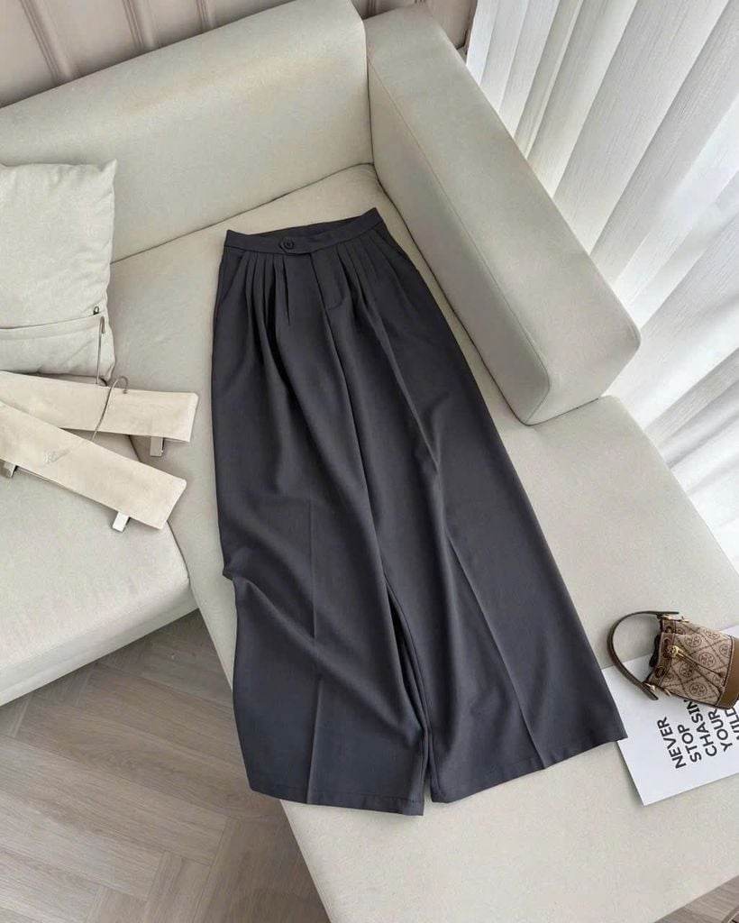 TB9255 - QUẦN DÀI PHỐI LY - XÁM (Q.LẺ)