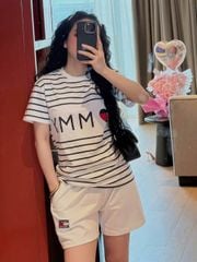VGU1654 - SET BỘ NGẮN TRẮNG SỌC TOMMY