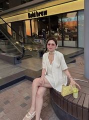 KS1465 - SET ÁO BLAZER, C.VÁY NGẮN KEM (KHÔNG KÈM ÁO TRONG)