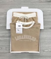 KS1479 - SET ÁO + CHÂN VÁY DÀI LOSANGELES - NÂU