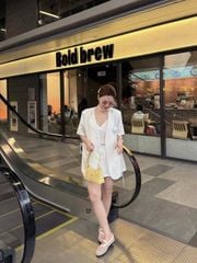 KS1465 - SET ÁO BLAZER, C.VÁY NGẮN KEM (KHÔNG KÈM ÁO TRONG)