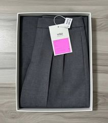 VGU1759 - QUẦN TÂY ỐNG RỘNG XÁM (Q.LẺ)