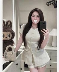 SKY9593 - SET NÚT BỌC PHỐI NƠ KEM