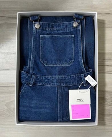 VGU1824 - QUẦN YẾM JEAN - XANH ĐẬM (LẺ)