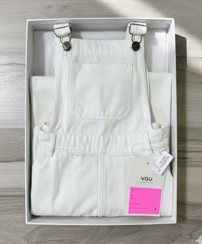 VGU1823 - QUẦN YẾM JEAN - TRẮNG (LẺ)