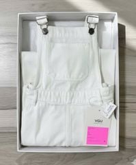 VGU1823 - QUẦN YẾM JEAN - TRẮNG (LẺ)