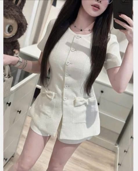 SKY9593 - SET NÚT BỌC PHỐI NƠ KEM