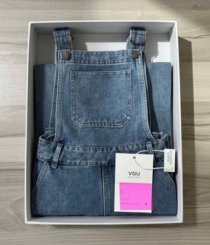 VGU1822 - QUẦN YẾM JEAN - XANH NHẠT (LẺ)